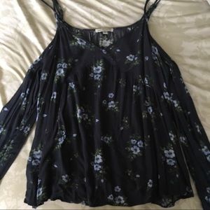 AE cold shoulder blouse